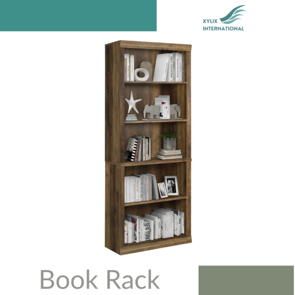 Wooden Book Rack