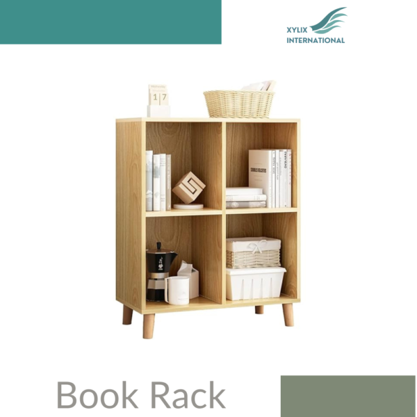 Wooden Book Rack