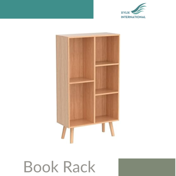 Wooden Book Rack