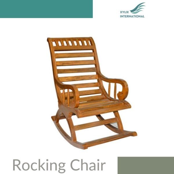 Xylix Wooden Rocking Chair