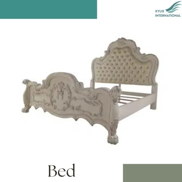 King Size Hand Carved Bed