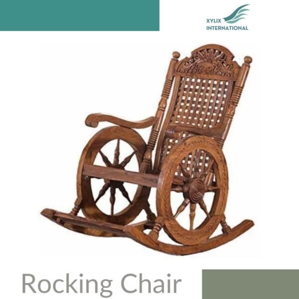 Xylix Wooden Rocking Chair