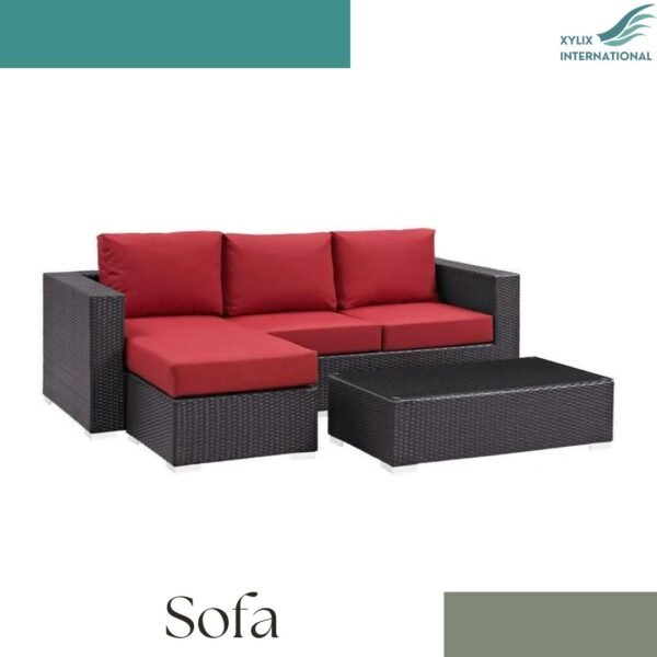 Xylix Contemporary Corner Sofa With Storage