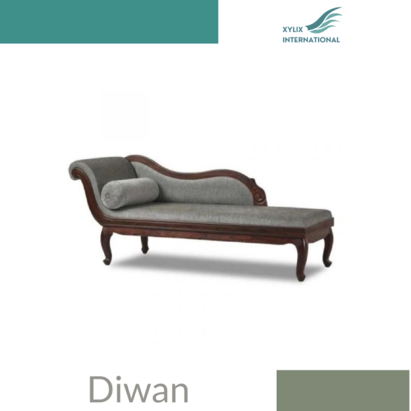 Wooden Diwan Sofa