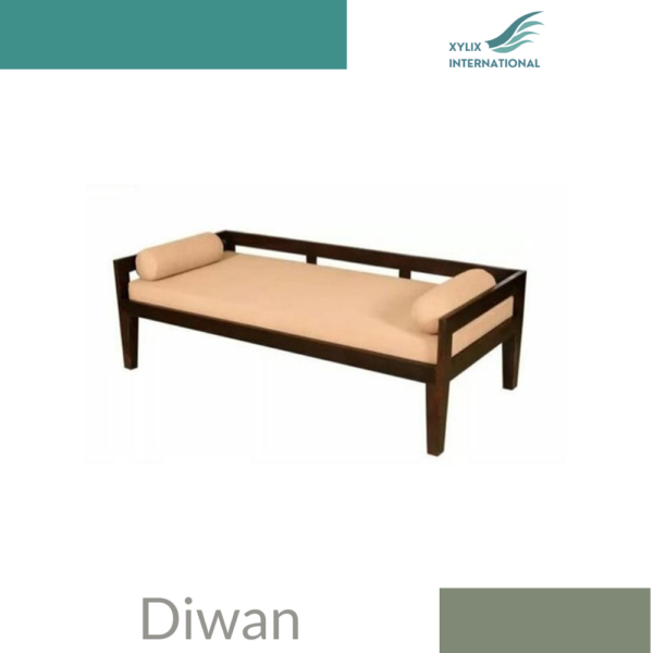 Wooden Diwan Sofa